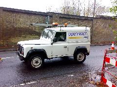 BT Openreach Land Rover Nr Farnham